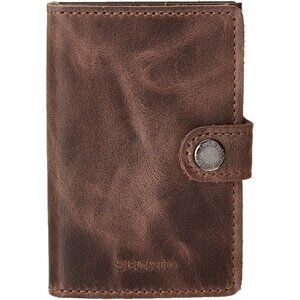 Modern Brown Cowhide Leather Wallet for Stylish Men - Travel Card Holder
